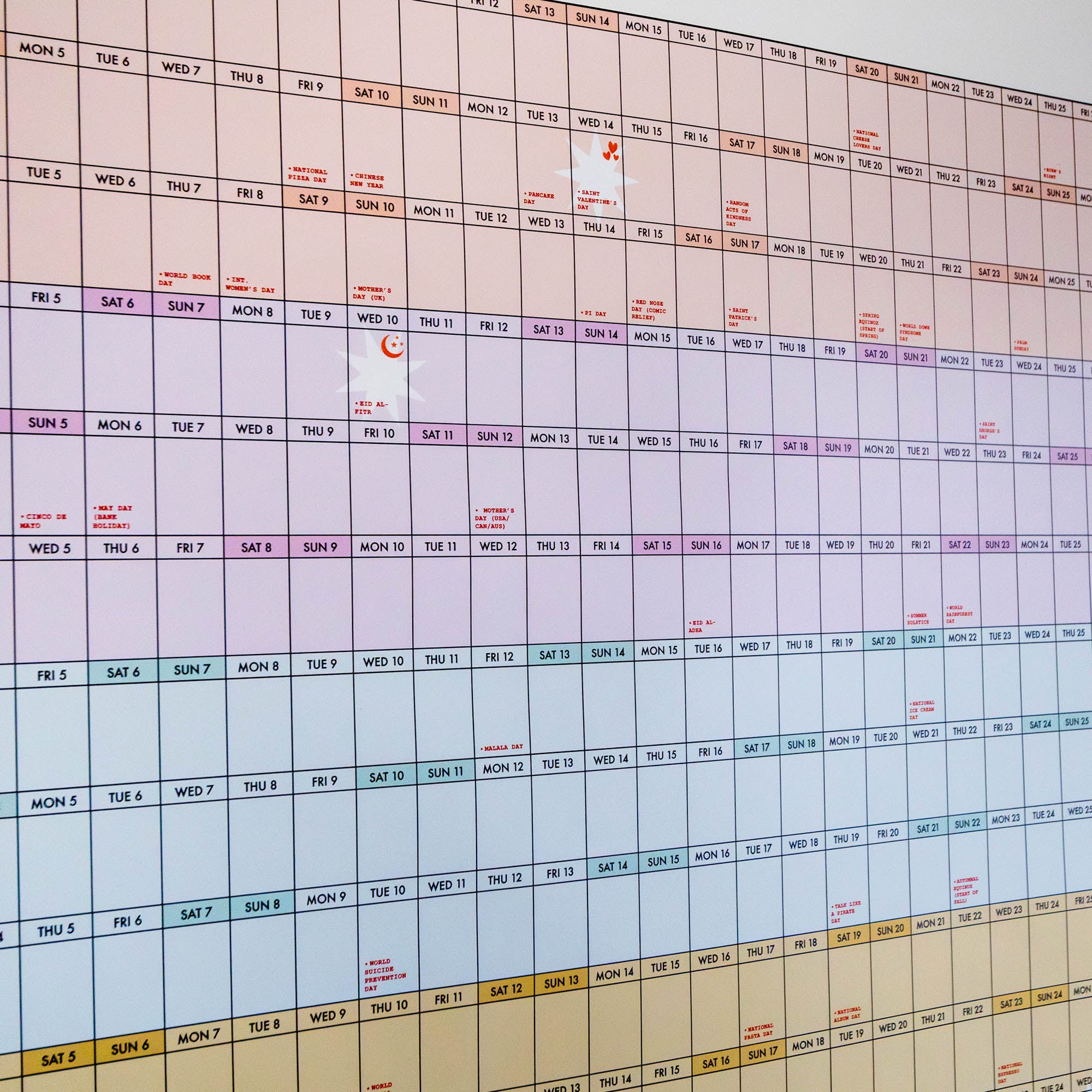 2024 Wall Planner