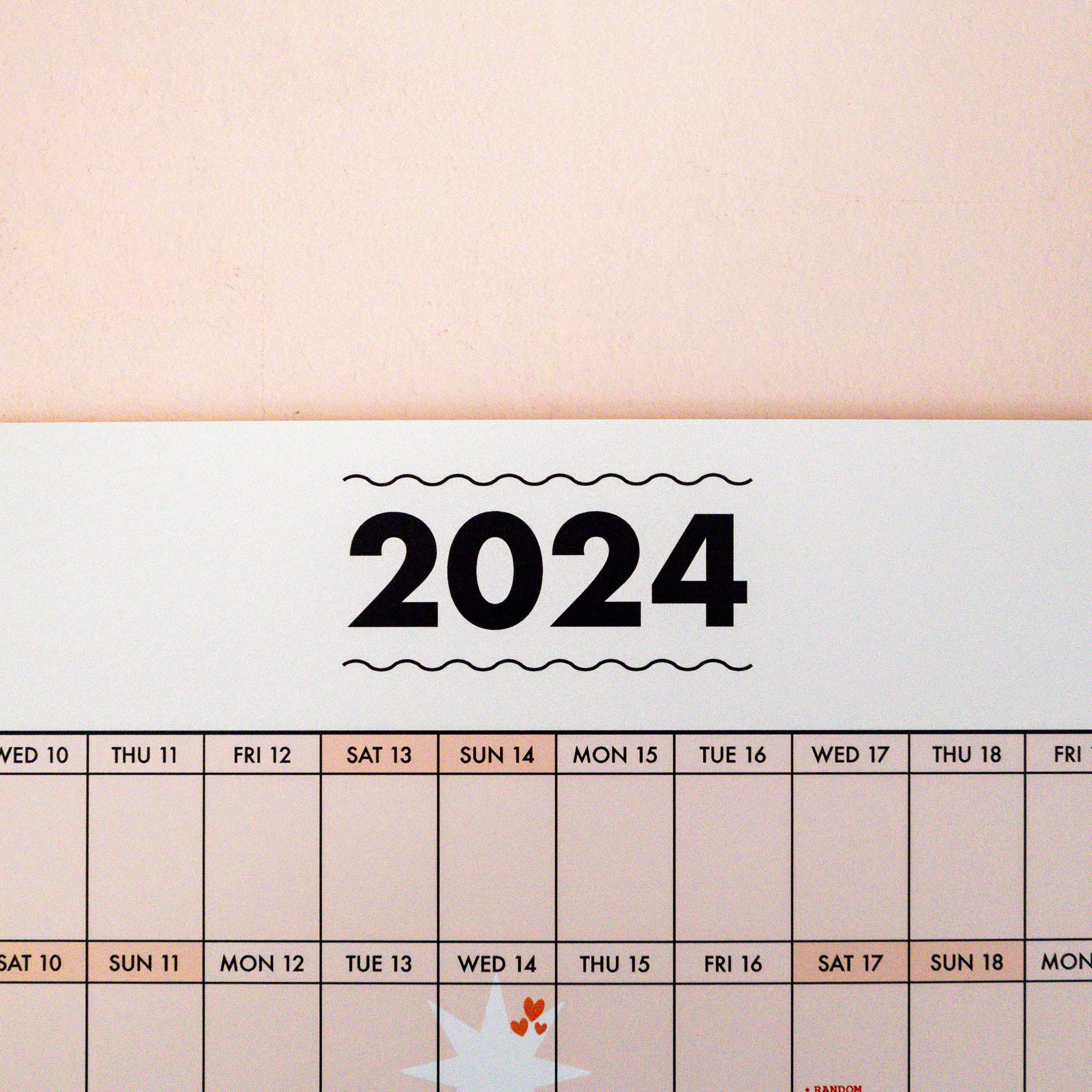 2024 Wall Planner