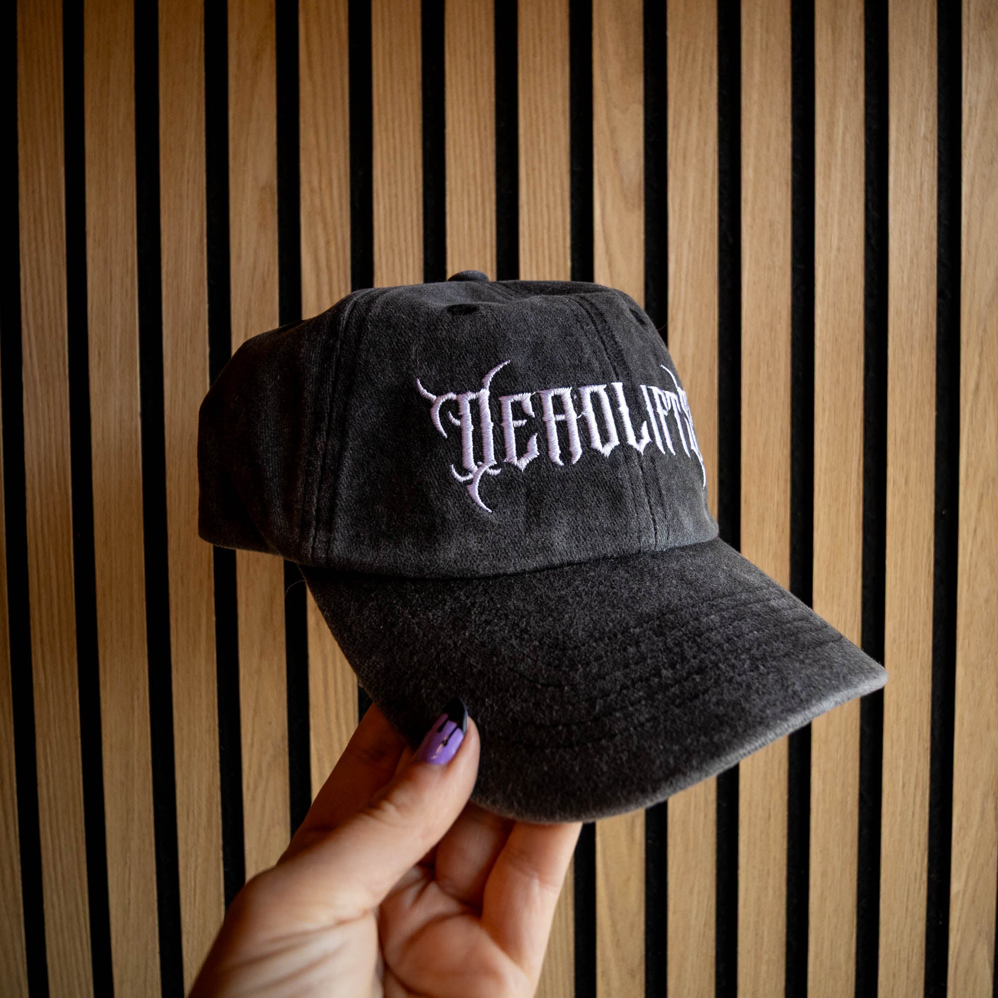 Deadlifts Heavy Metal Gym Dad Cap