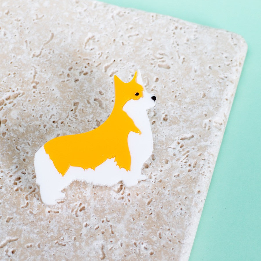 Corgi Brooch – Finest Imaginary