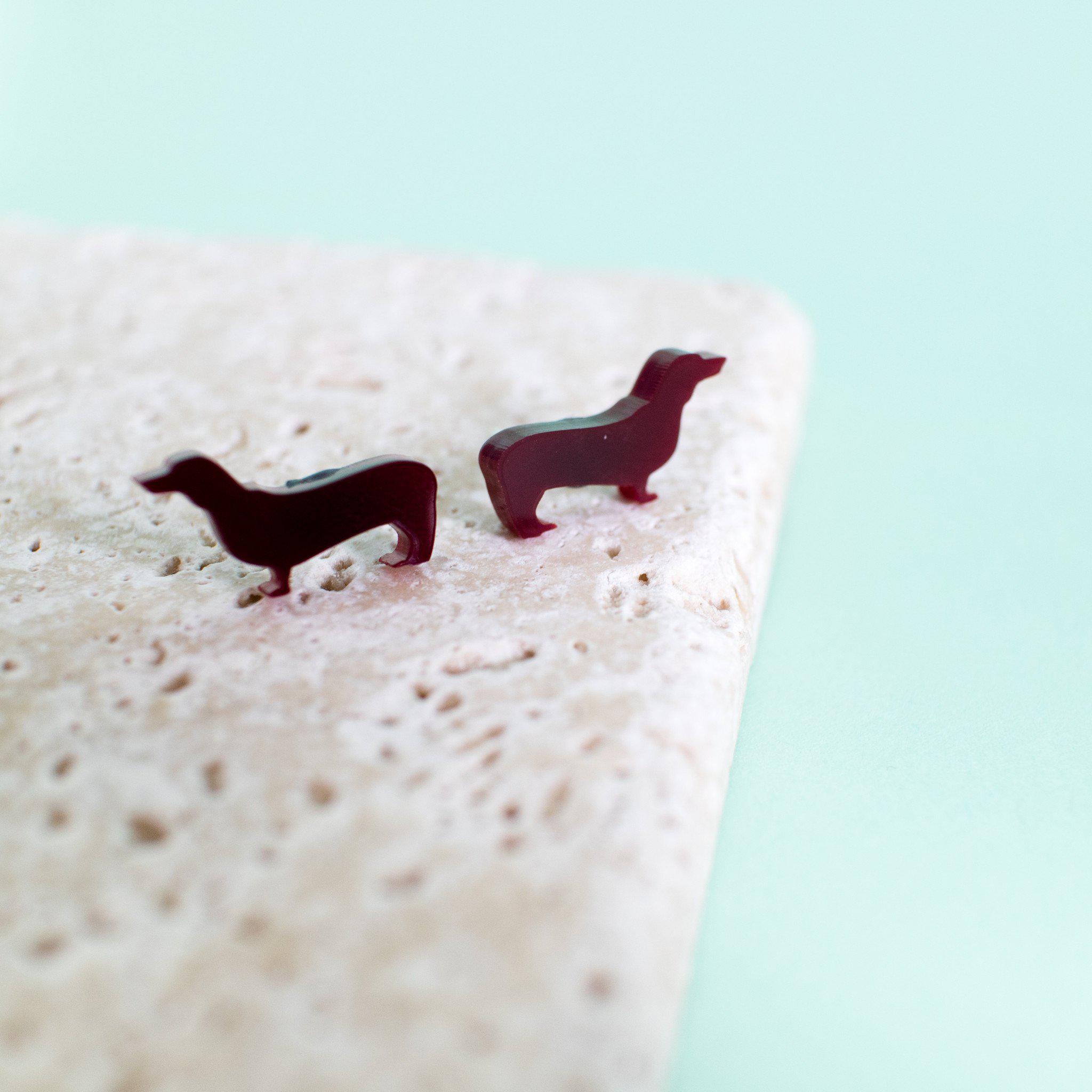 Dachshund Earrings - Finest Imaginary