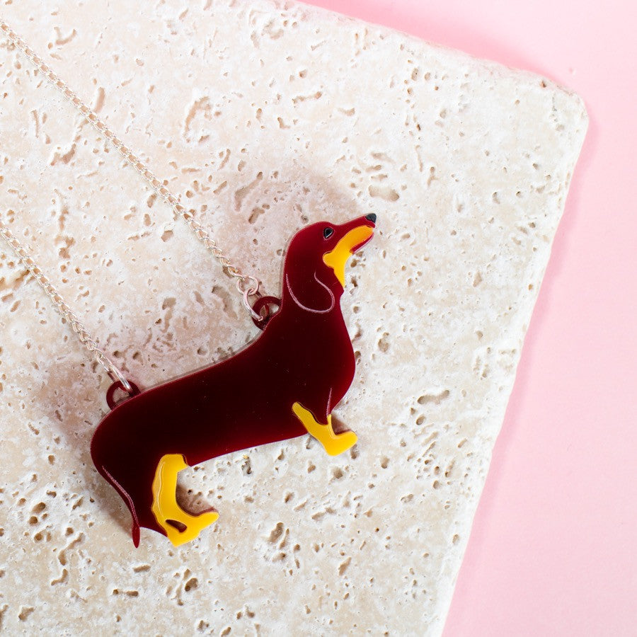 Dachshund Necklace - Finest Imaginary