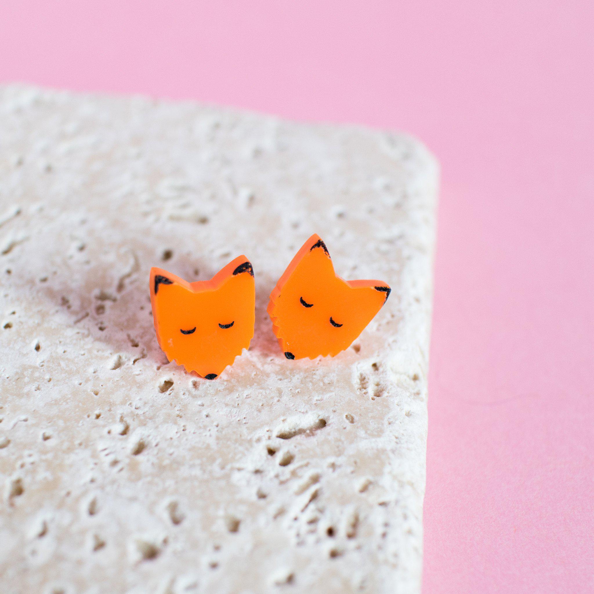 Fox Tales Earrings - Finest Imaginary