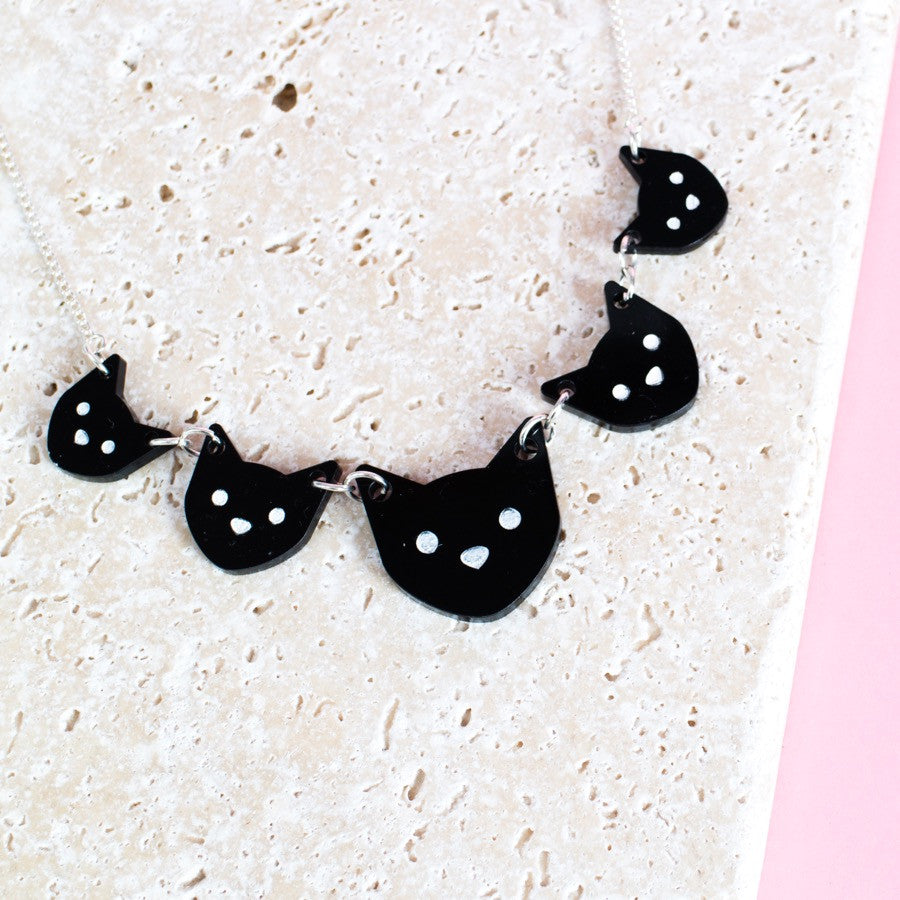 Cat Lady Necklace - Finest Imaginary