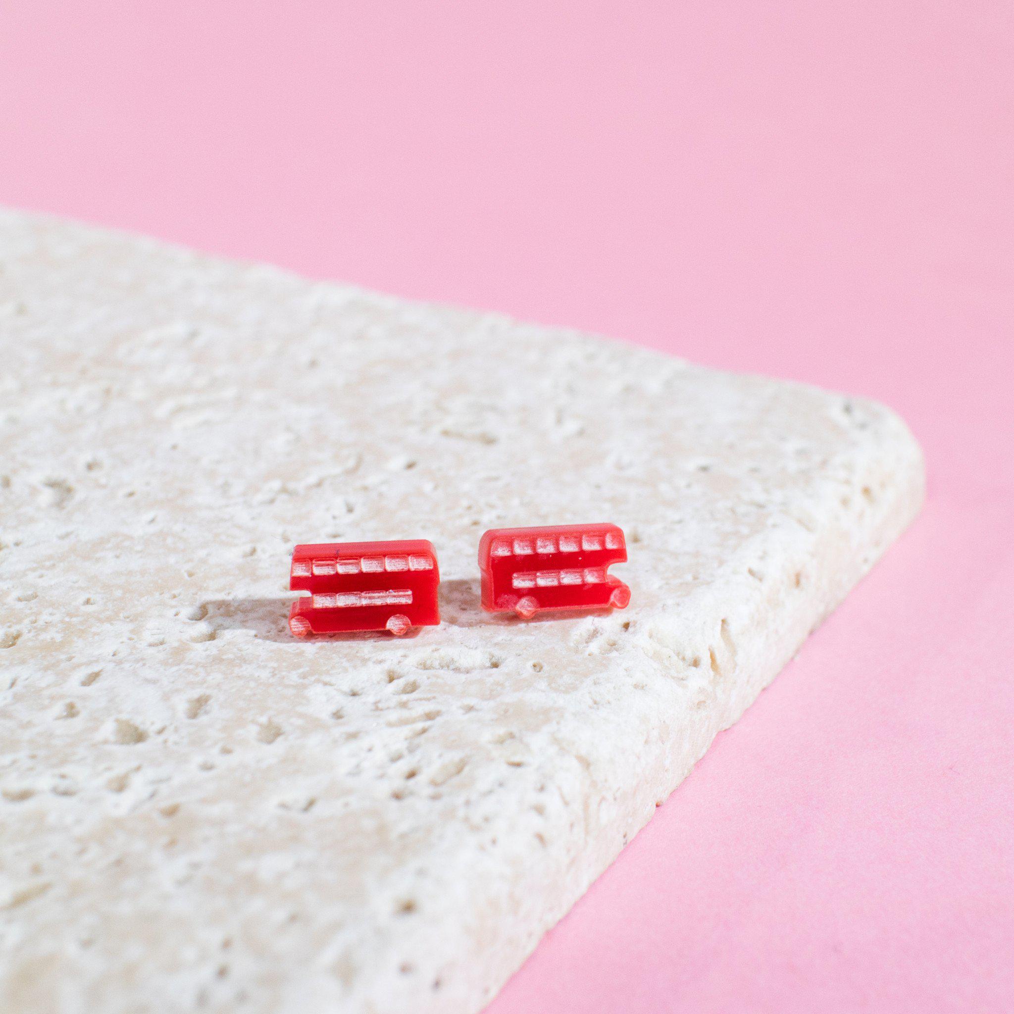 London Bus Earrings - Finest Imaginary