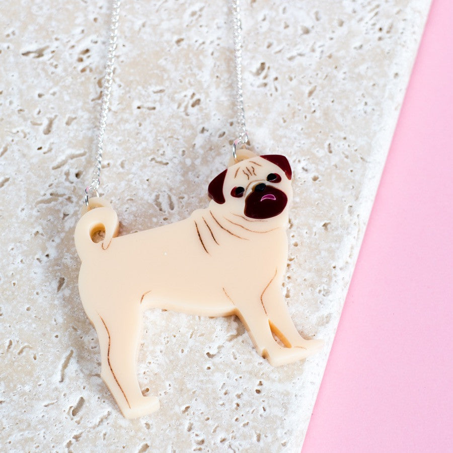 Pug Necklace - Finest Imaginary