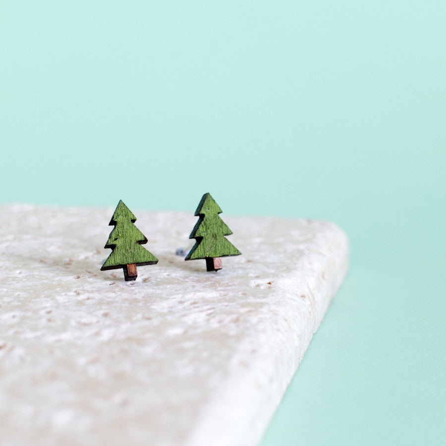 Little Tree Earrings - Finest Imaginary