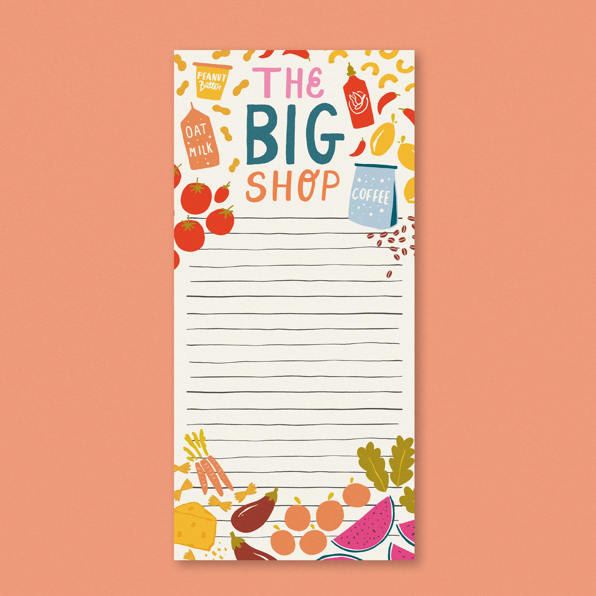 The Big Shop List Pad - Finest Imaginary