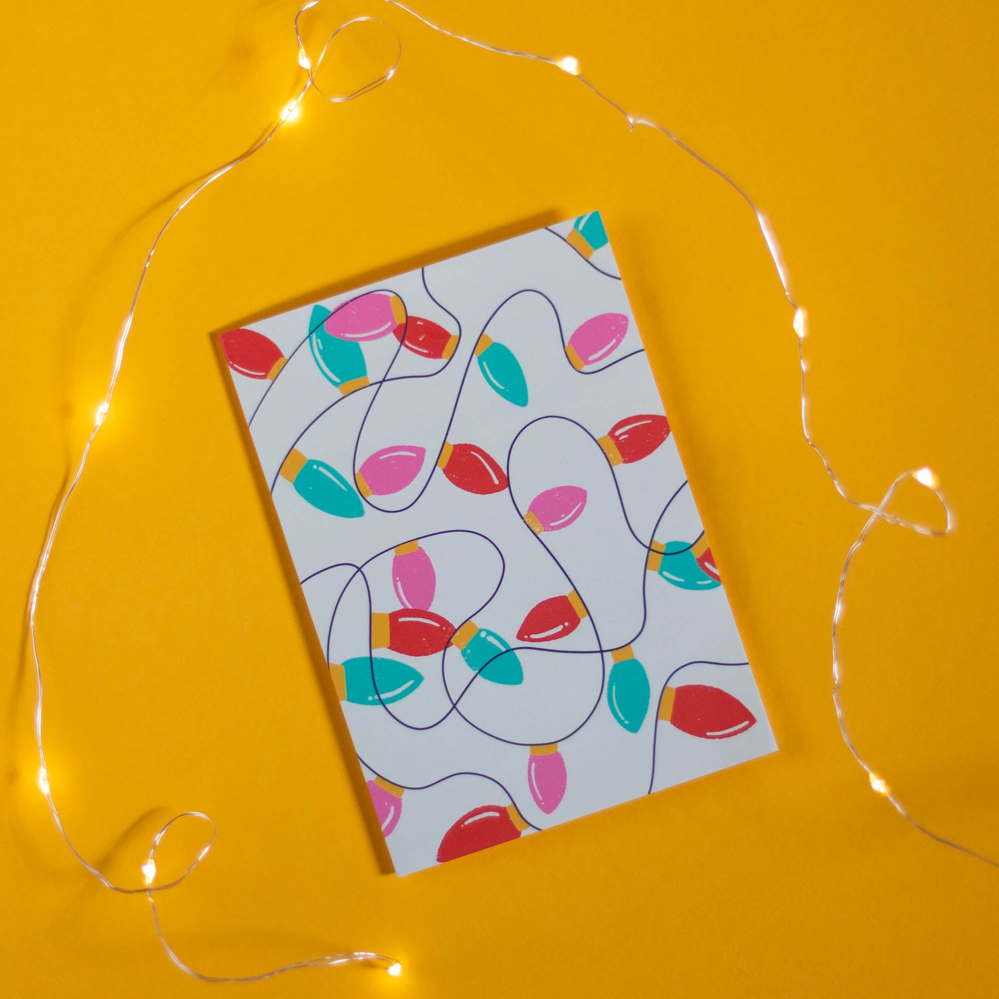 Christmas Lights Card - Finest Imaginary