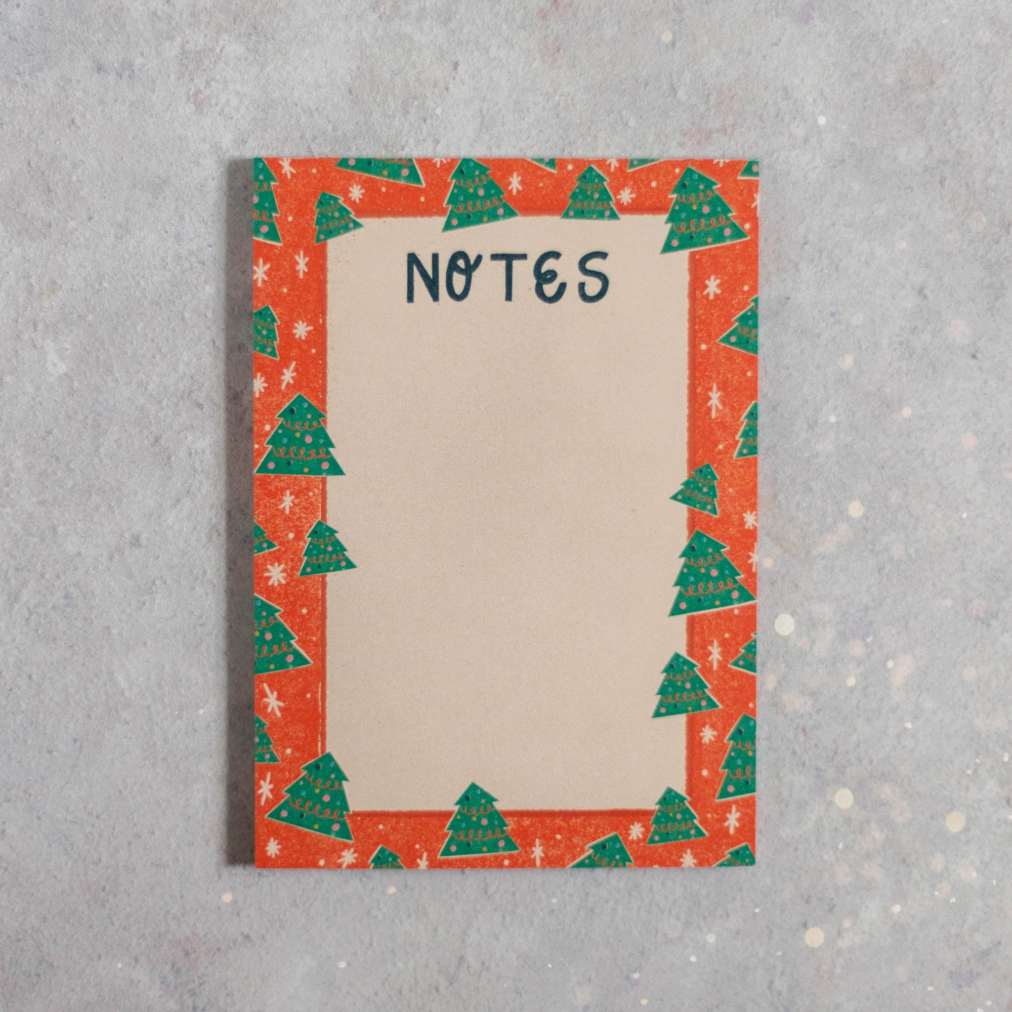 Christmas Trees A6 Note Pad - Finest Imaginary