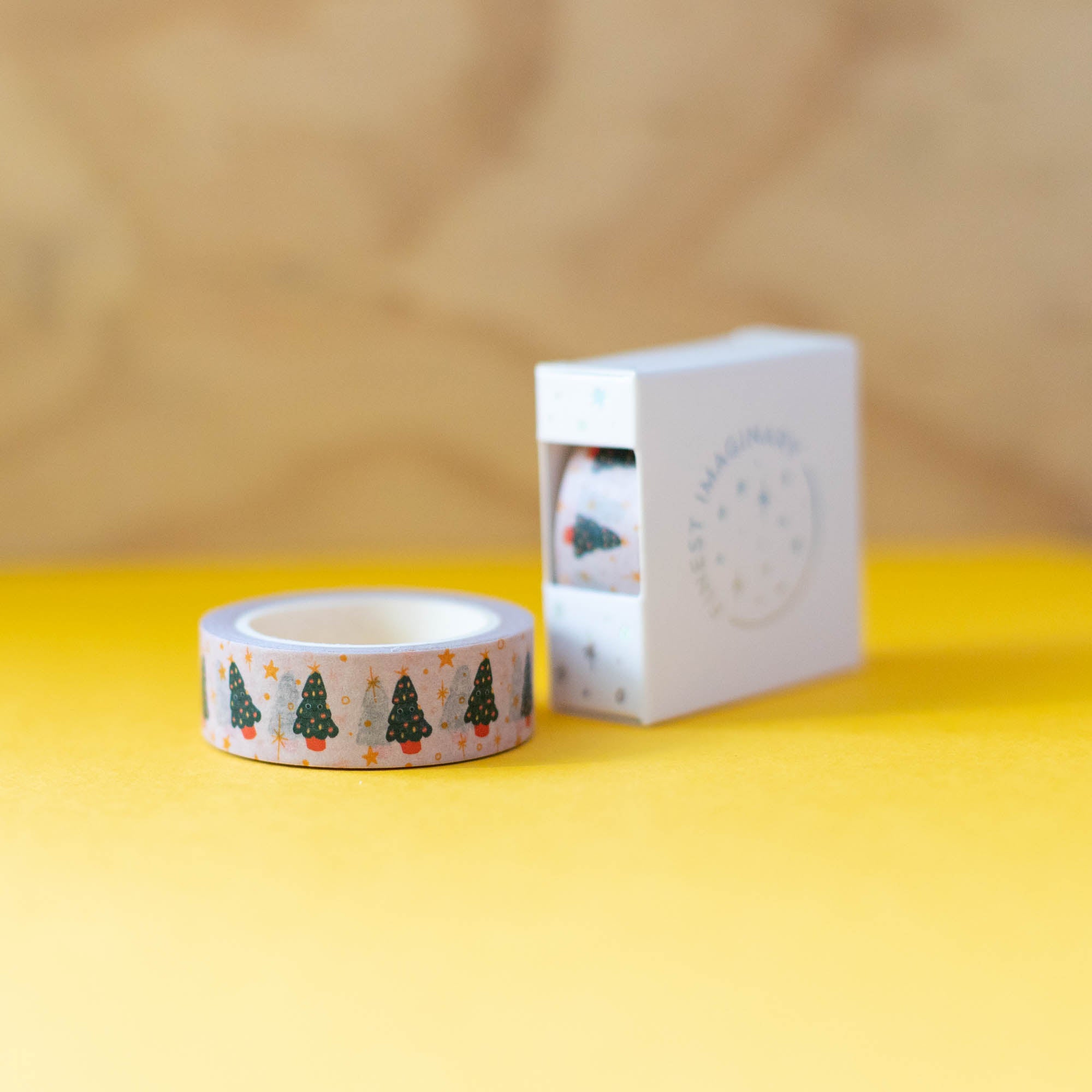 Happy Christmas Trees Washi Tape - Finest Imaginary