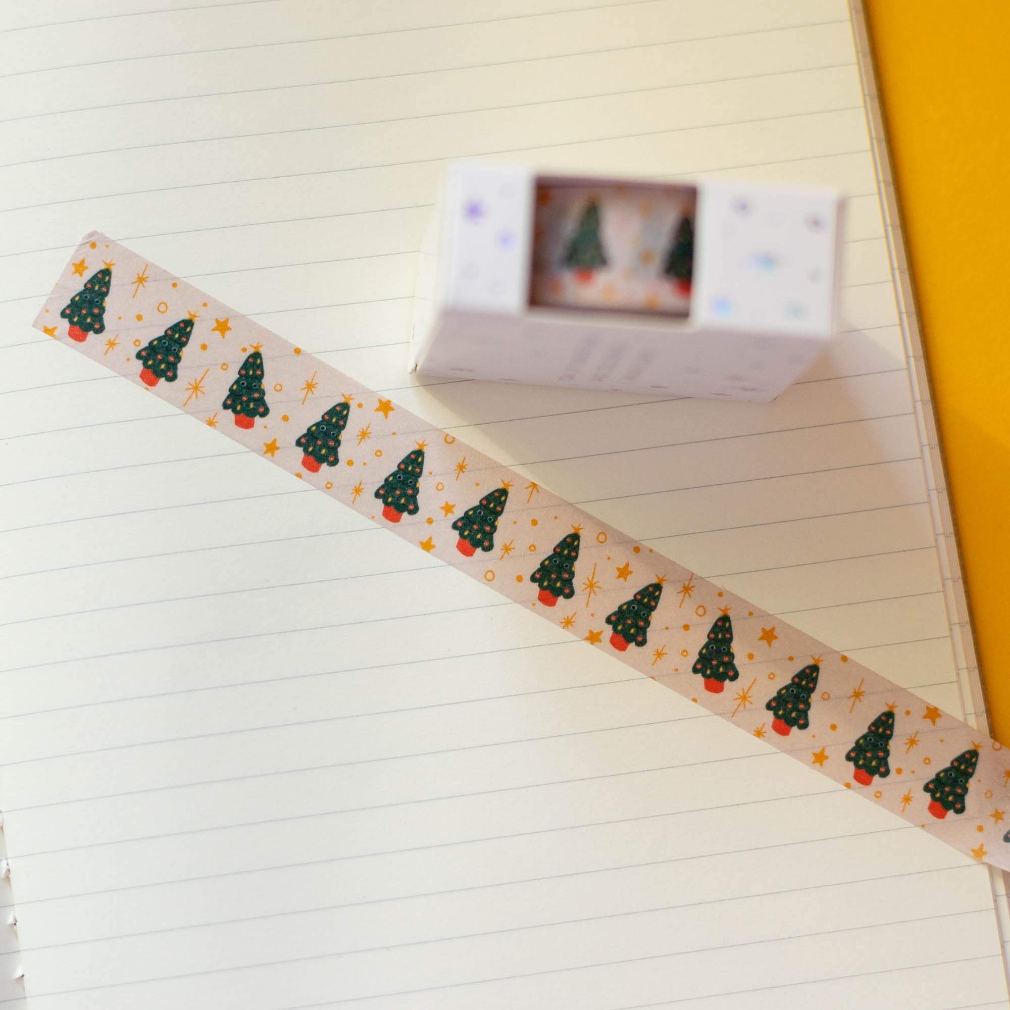 Happy Christmas Trees Washi Tape - Finest Imaginary