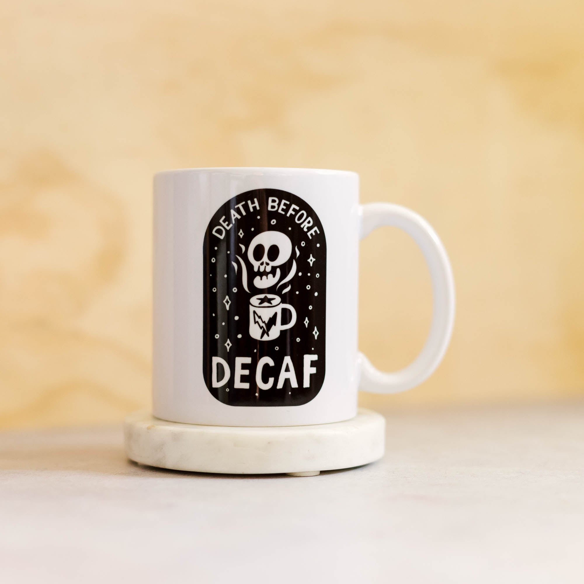 Death Before Decaf Mug - Finest Imaginary