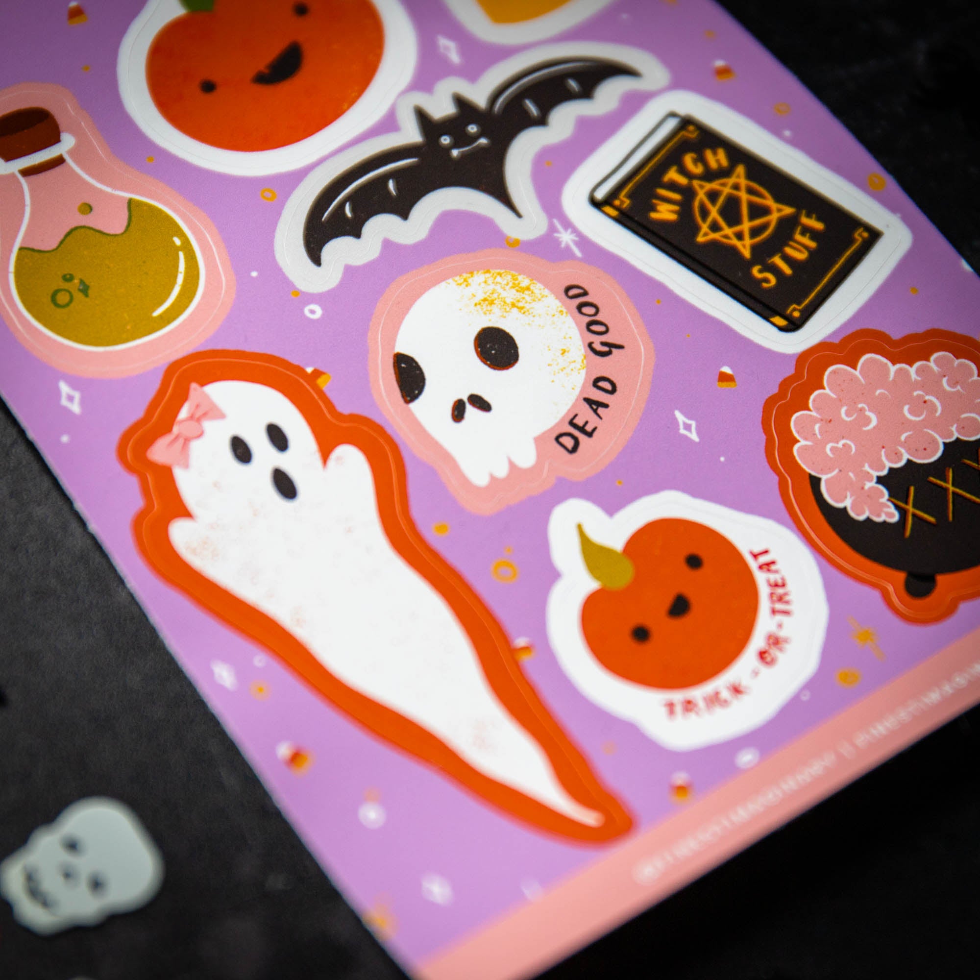 Halloween Sticker Sheet - Finest Imaginary