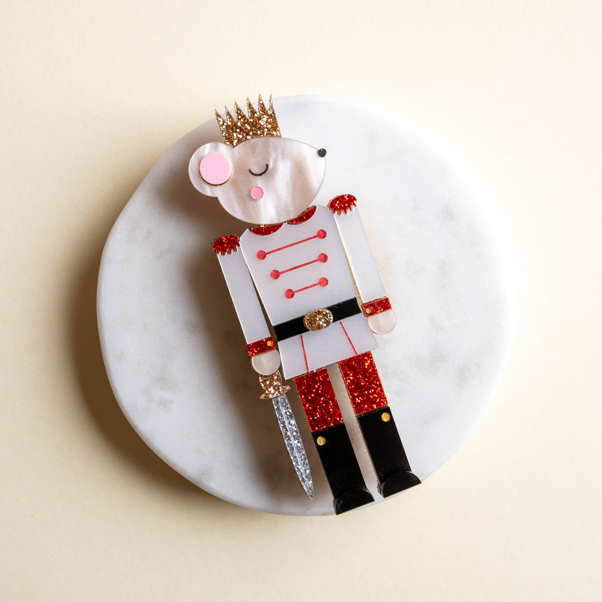 The Mouse King Brooch