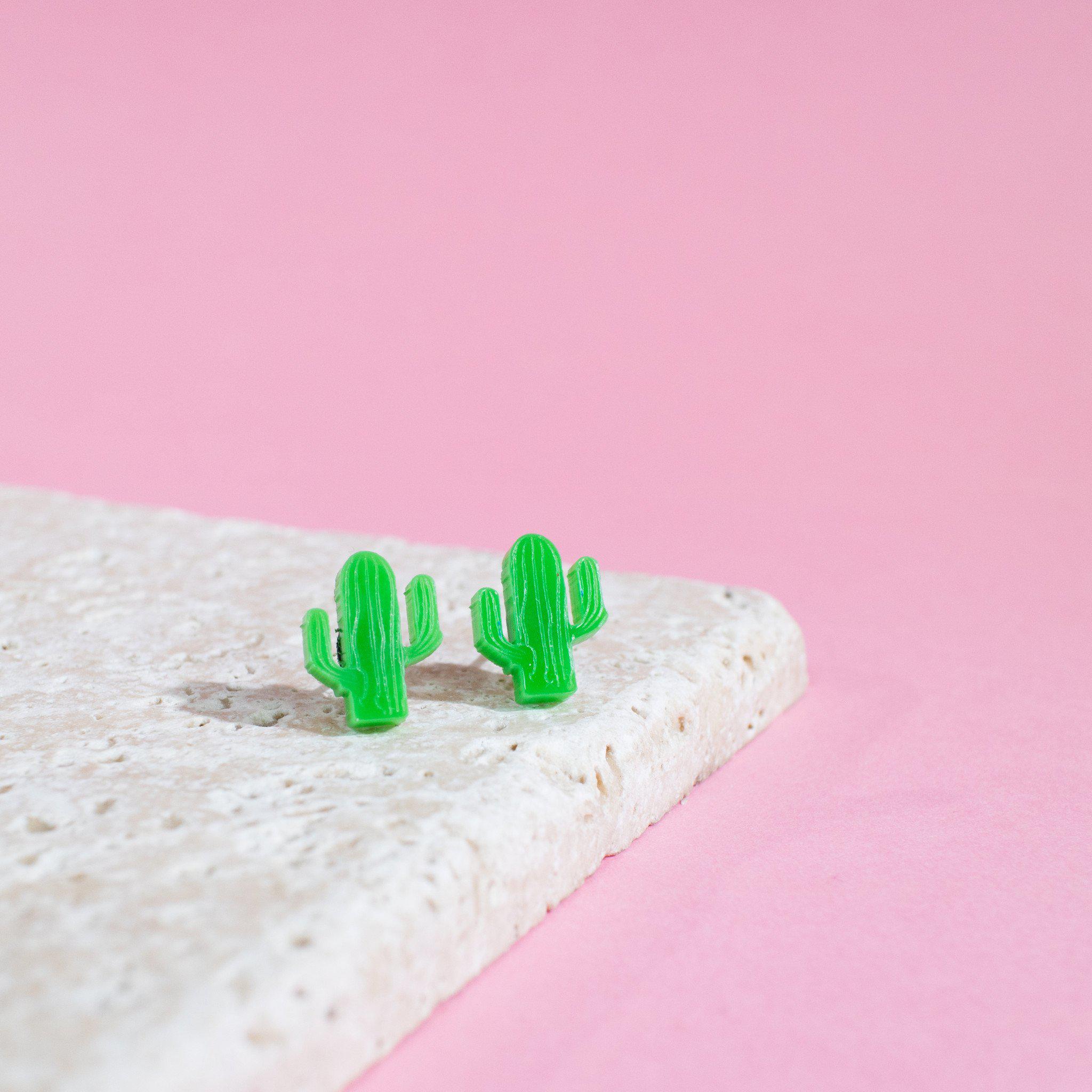 Cactus Earrings - Finest Imaginary