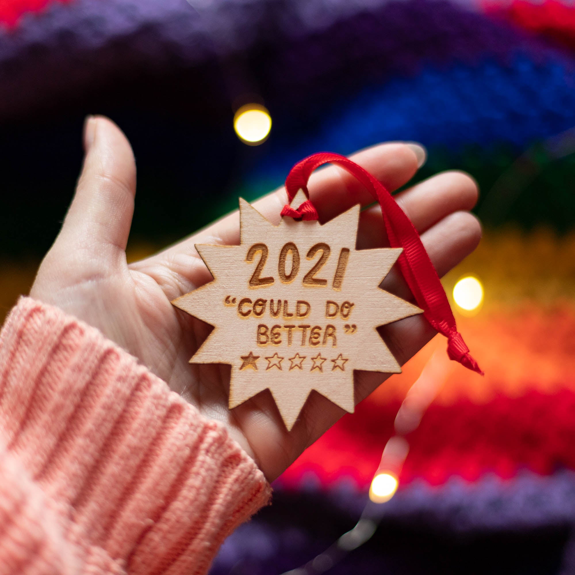2021 "Could Do Better" Christmas Decoration - Finest Imaginary