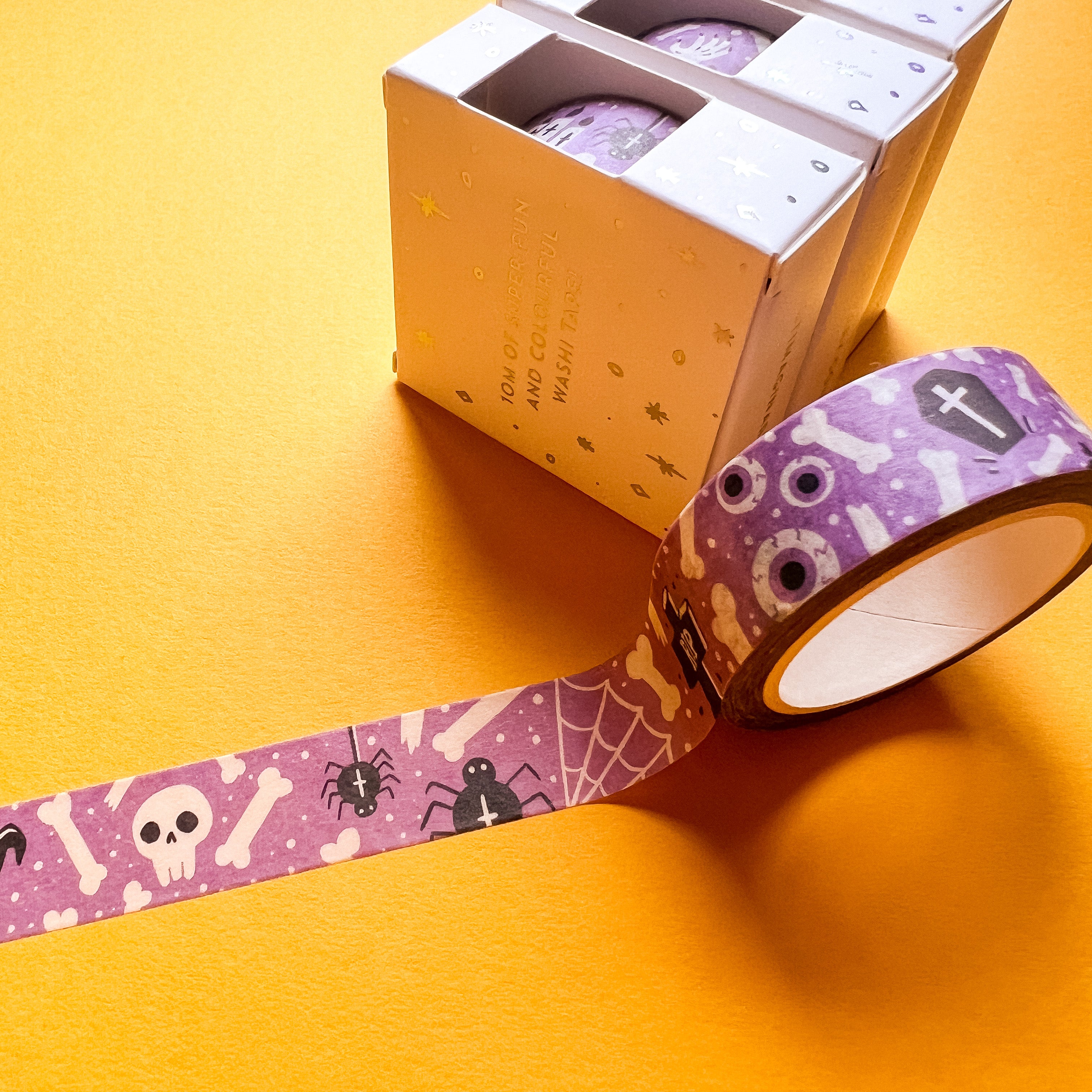 Purple Spooky Stuff Washi Tape