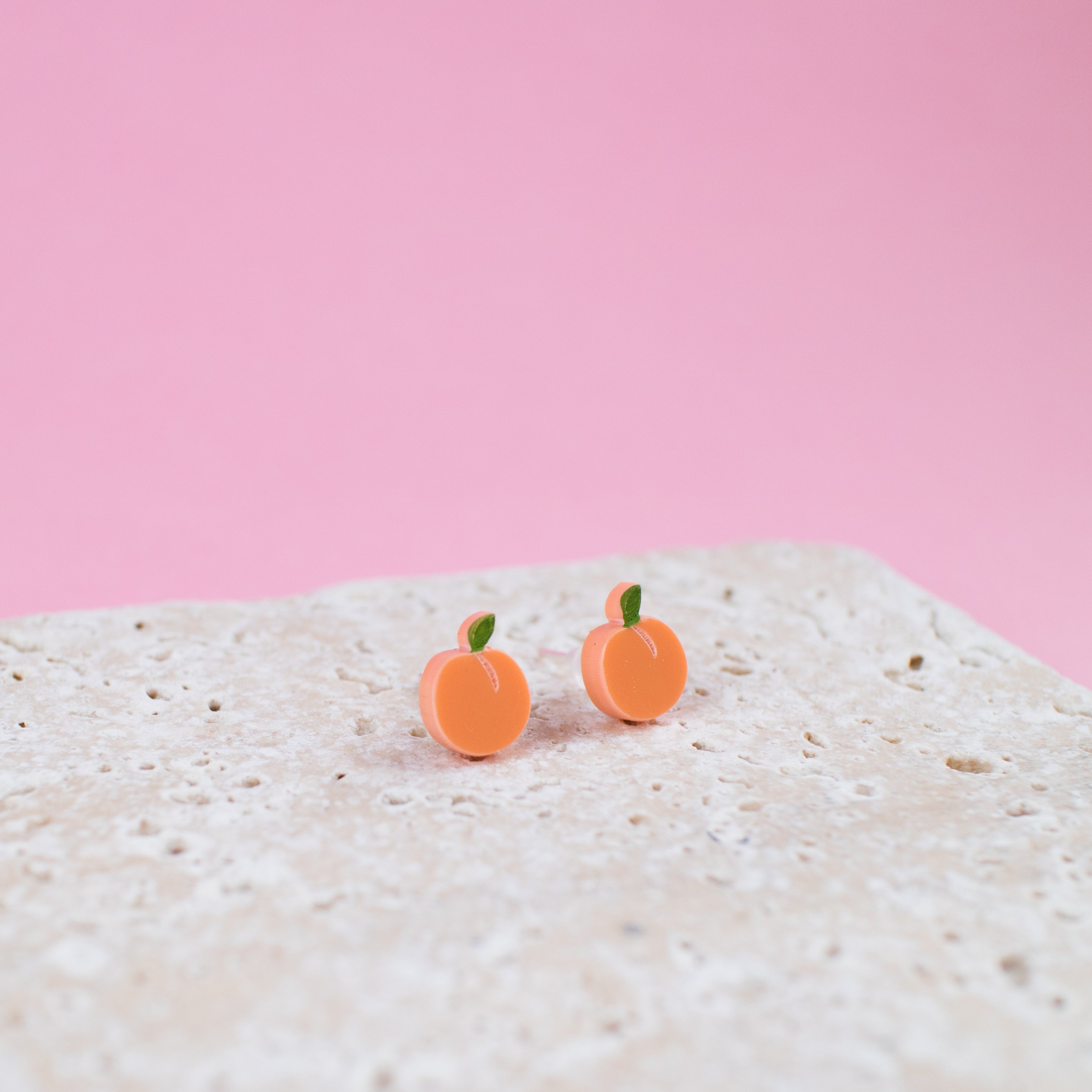 Peach Earrings - Finest Imaginary