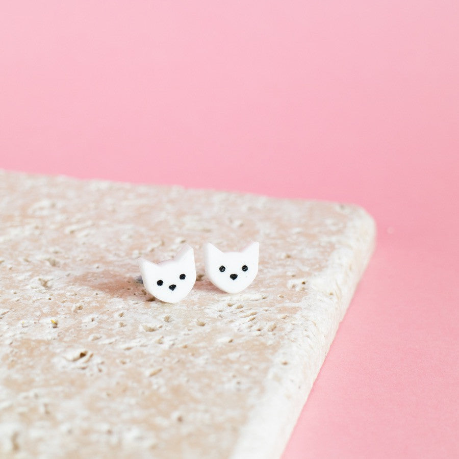 Kitty Cat Earrings - Finest Imaginary