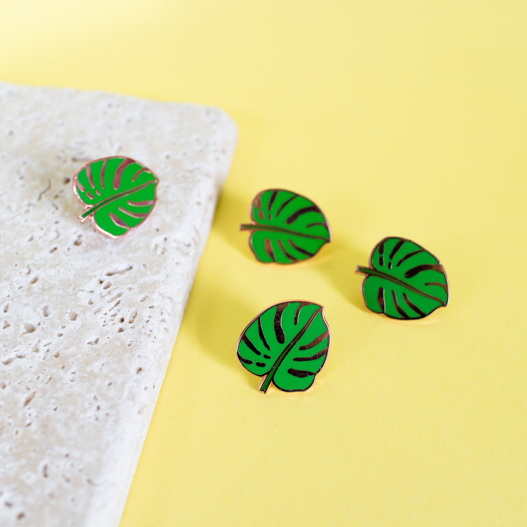 Monstera Leaf Pin - Finest Imaginary