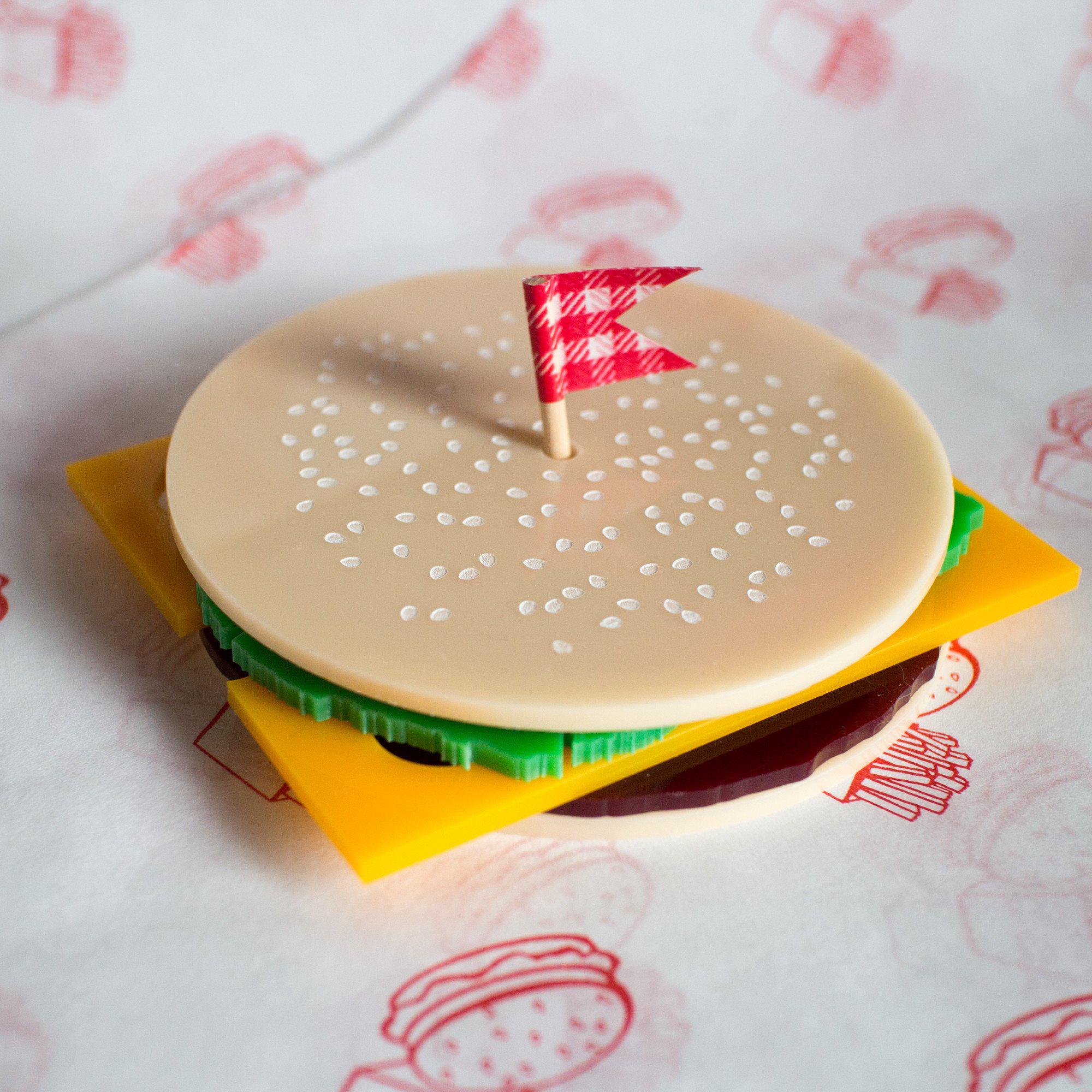 Burger Coasters - Finest Imaginary
