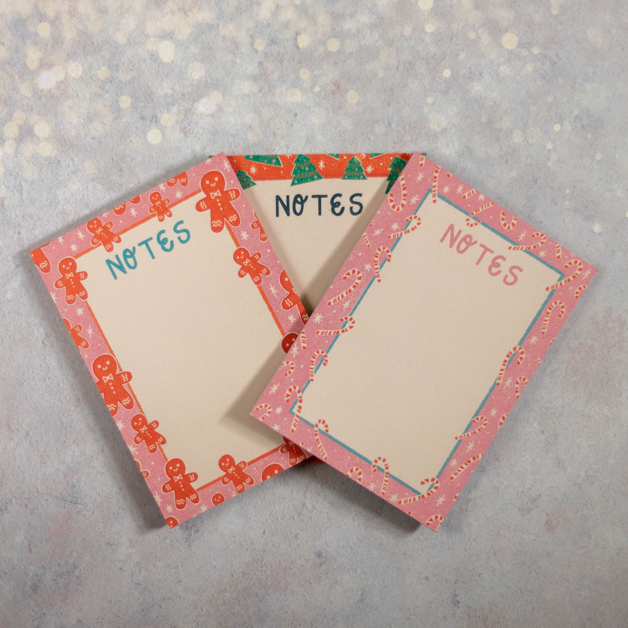 Christmas Designs A6 Note Pad Set - Finest Imaginary