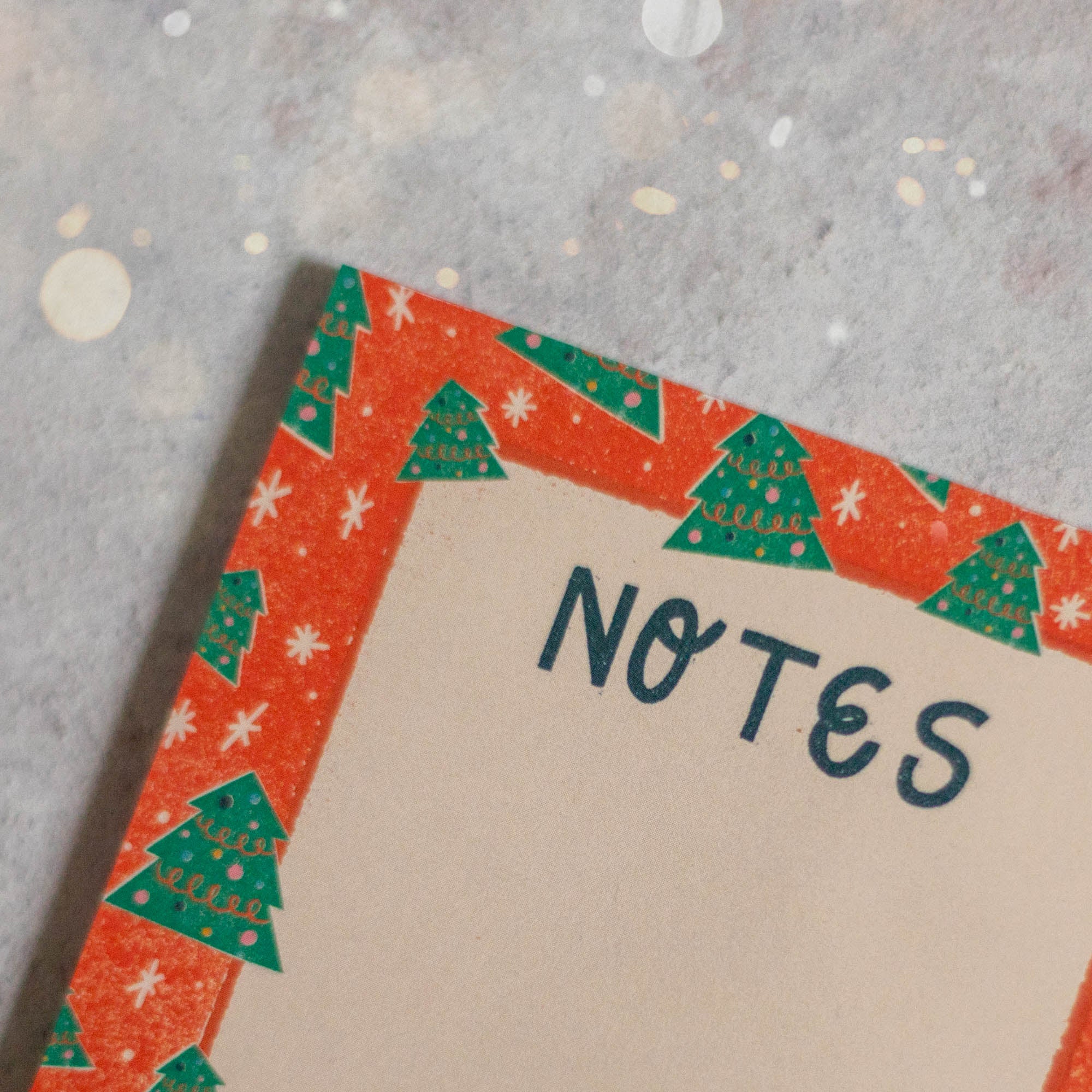 Christmas Trees A6 Note Pad - Finest Imaginary