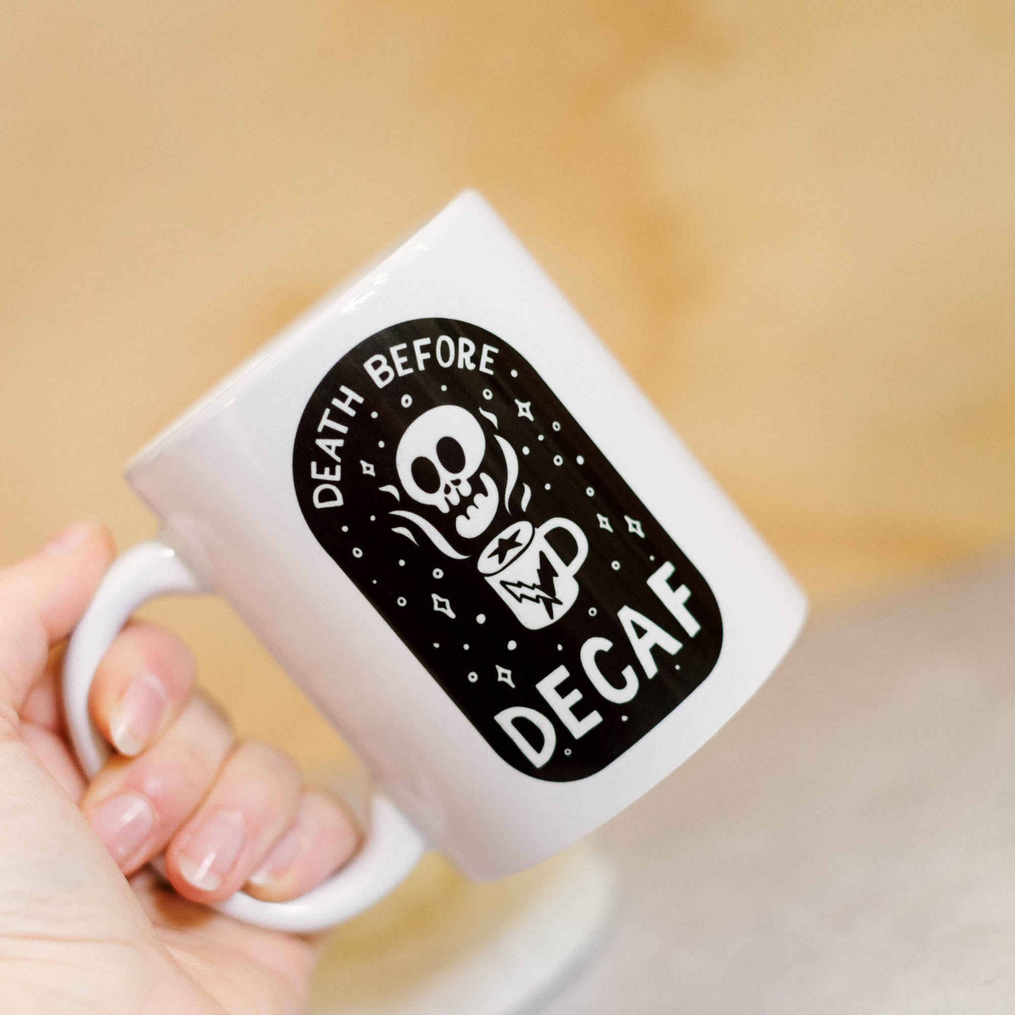 Death Before Decaf Mug - Finest Imaginary