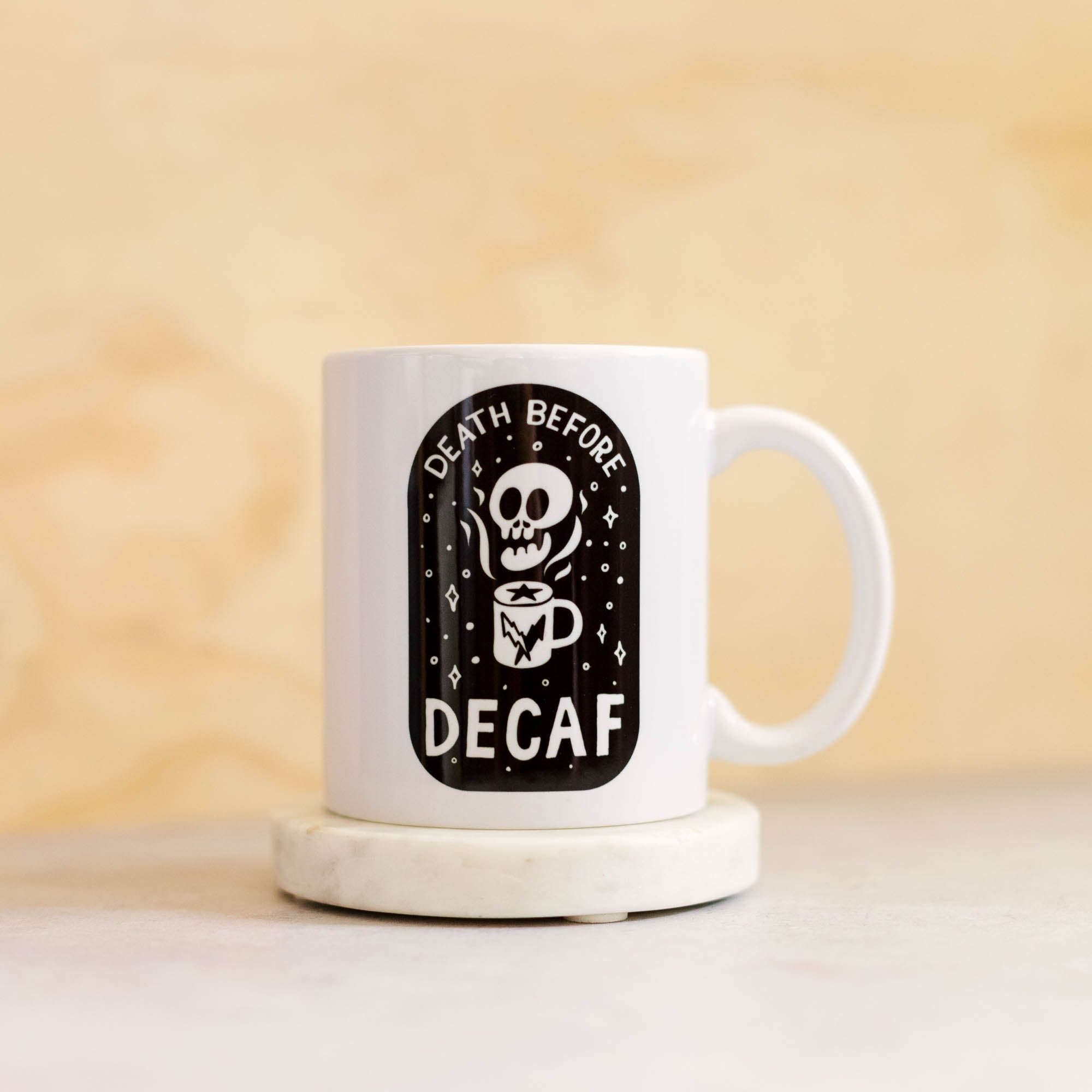 Death Before Decaf Mug - Finest Imaginary