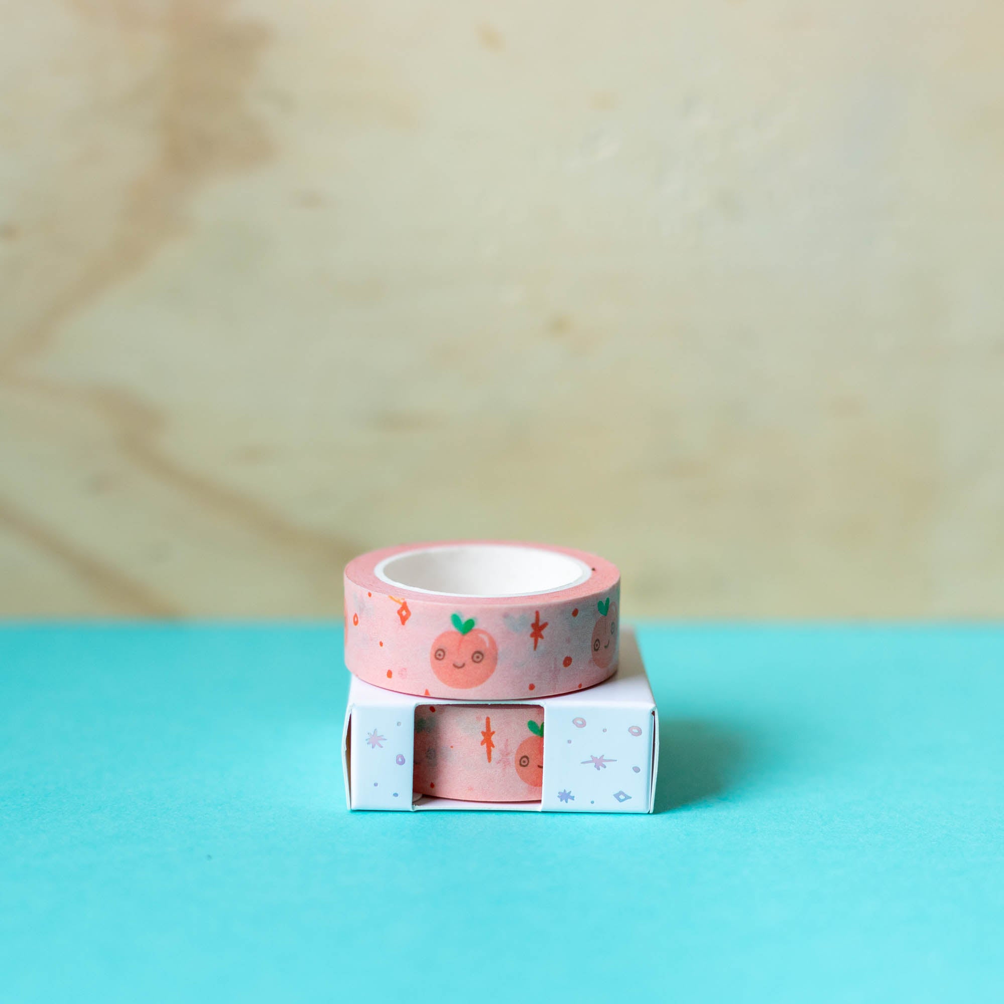 Fizzy Peach Washi Tape - Finest Imaginary