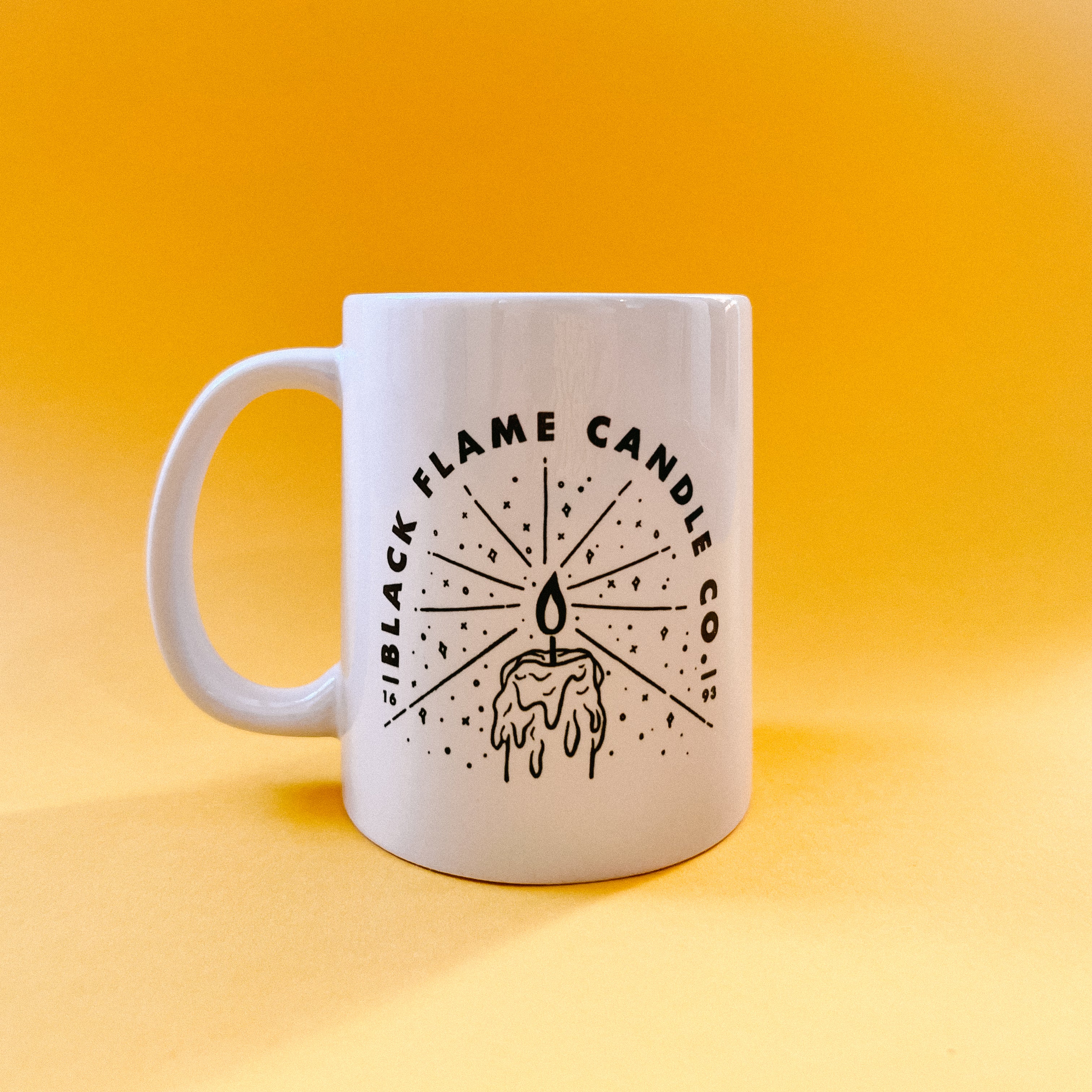 Black Flame Candle Company Mug