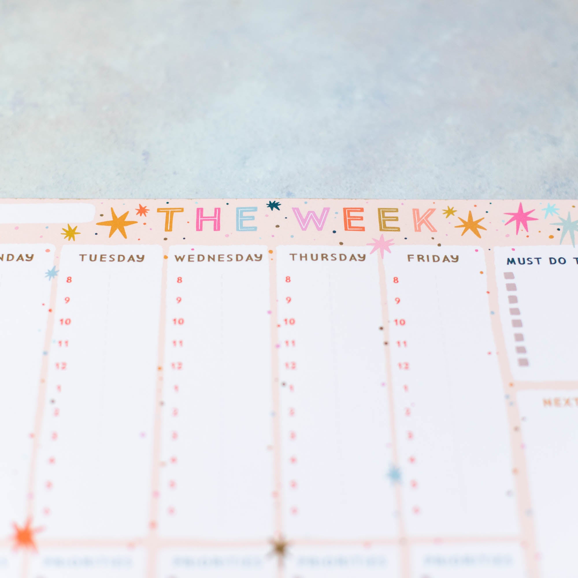 The Week A4 Planner Pad - Finest Imaginary