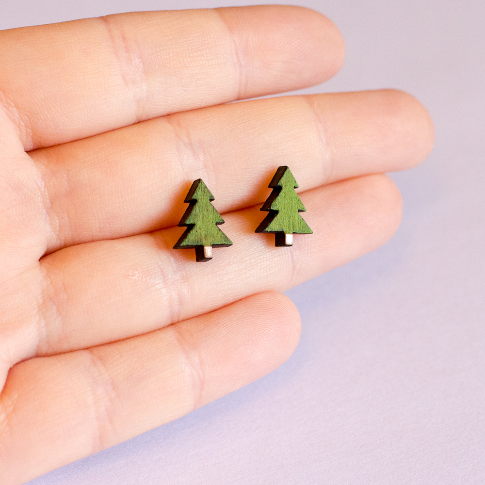 Little Tree Earrings - Finest Imaginary